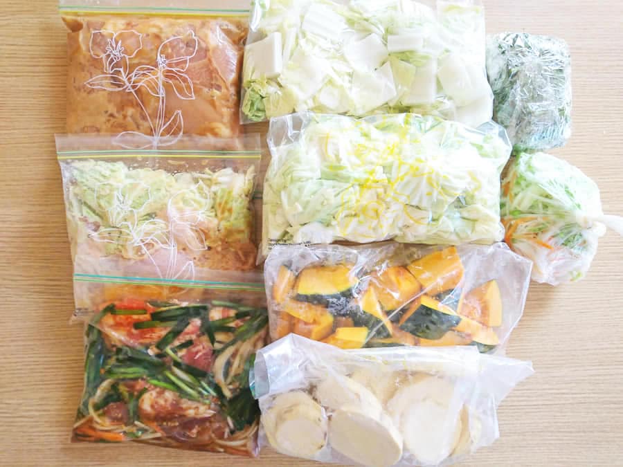 下味冷凍と作りおきおかずで毎日のご飯支度が3倍楽になる!一人暮らしや単身赴任、離れて暮らす息子さんにもオススメ! 下味冷凍