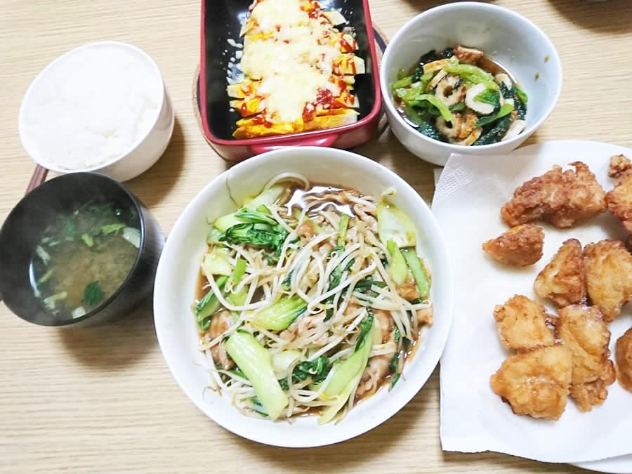 下味冷凍と作りおきおかずで毎日のご飯支度が3倍楽になる!一人暮らしや単身赴任、離れて暮らす息子さんにもオススメ! 下味冷凍(野菜炒め、かぼちゃ、唐揚げ)